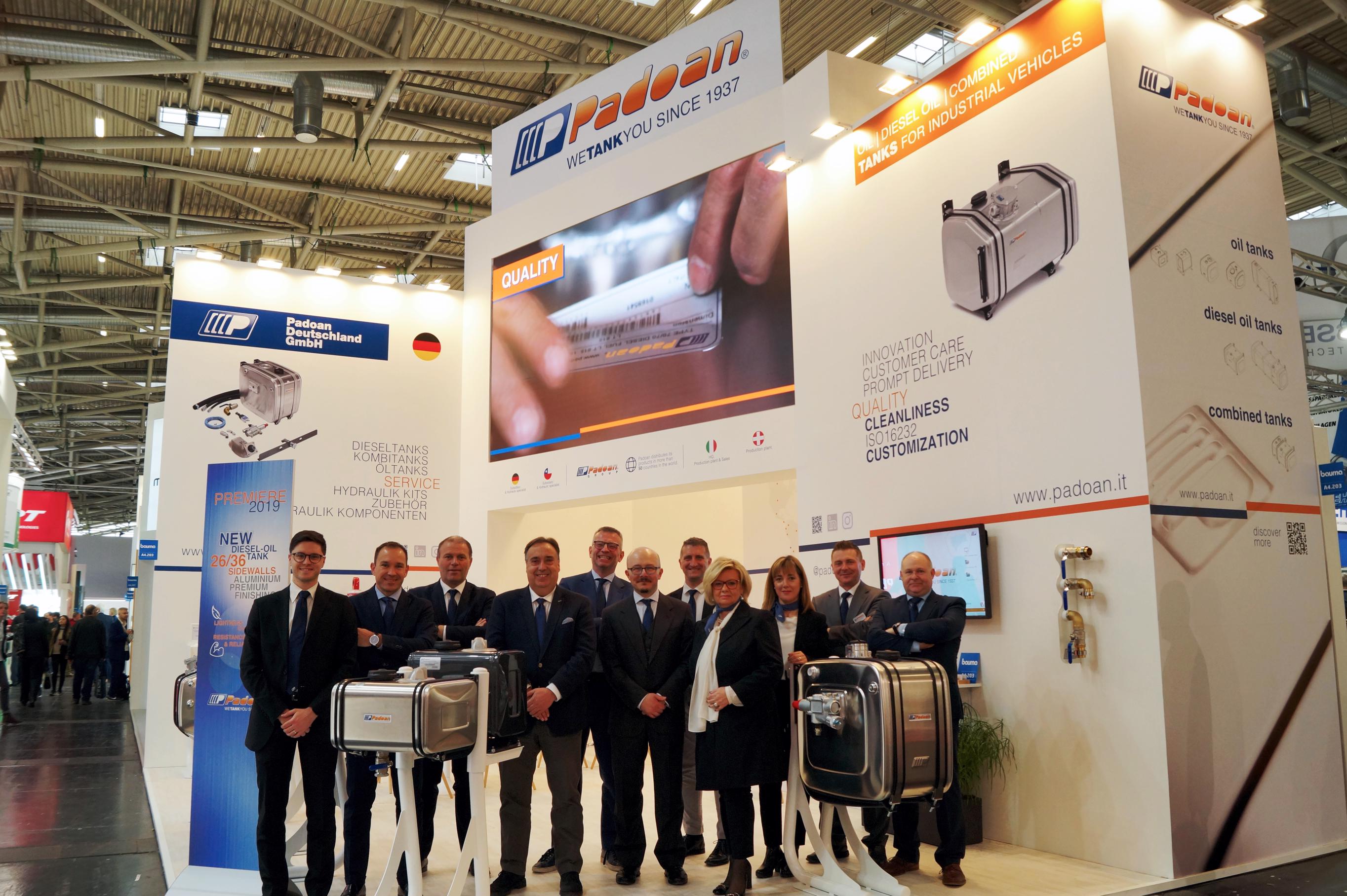 NEWS - PADOAN A BAUMA 2019 – AREO MAGAZINE N° 62