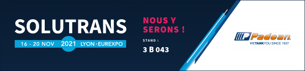 NEWS - Padoan – Solutrans 2021 à Lyon – 3B043